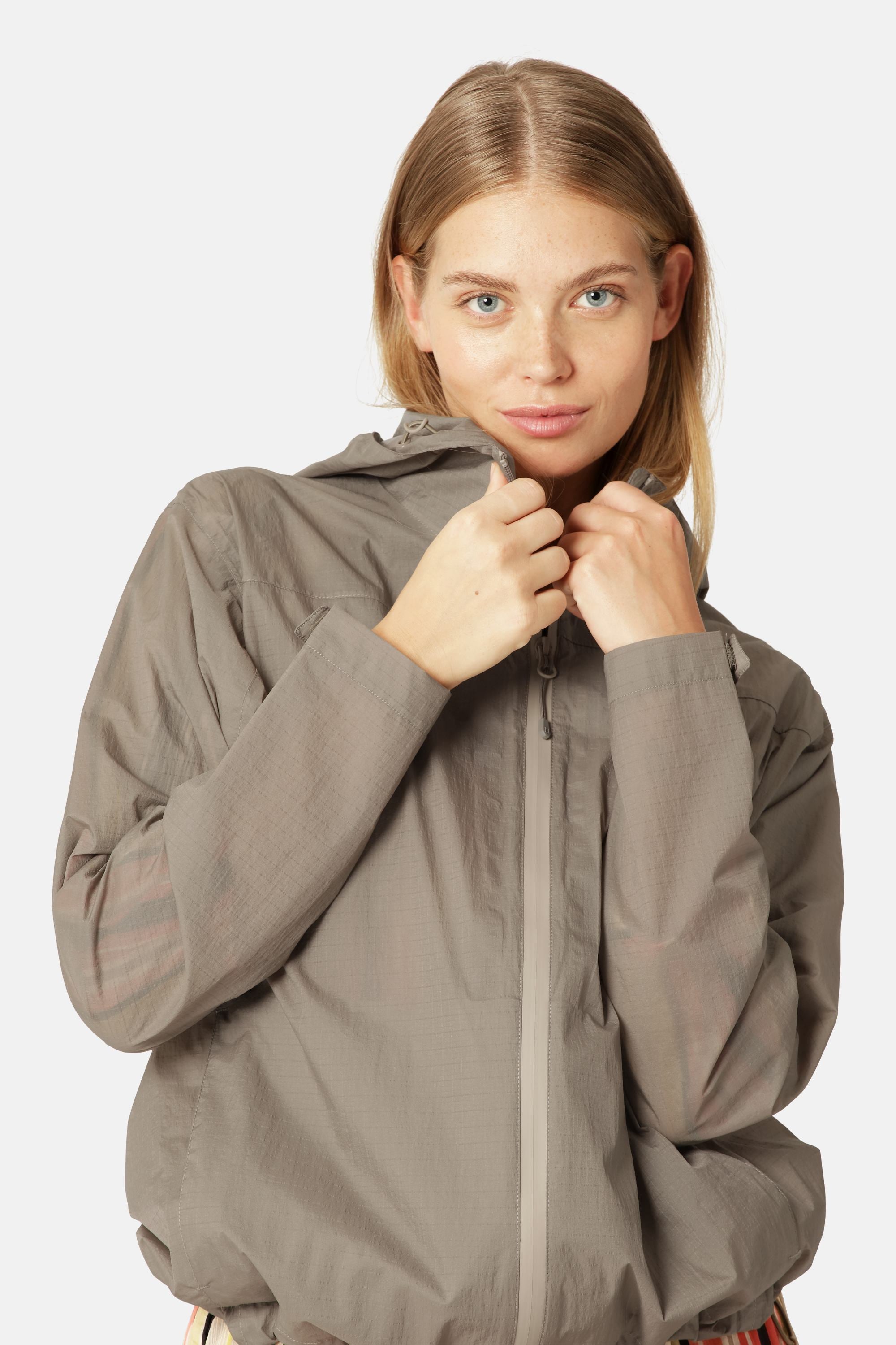Windbreaker Regenjacke - Greige